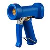 Wash down gun DINGA blue in brass, with handgrip and trigger handle
